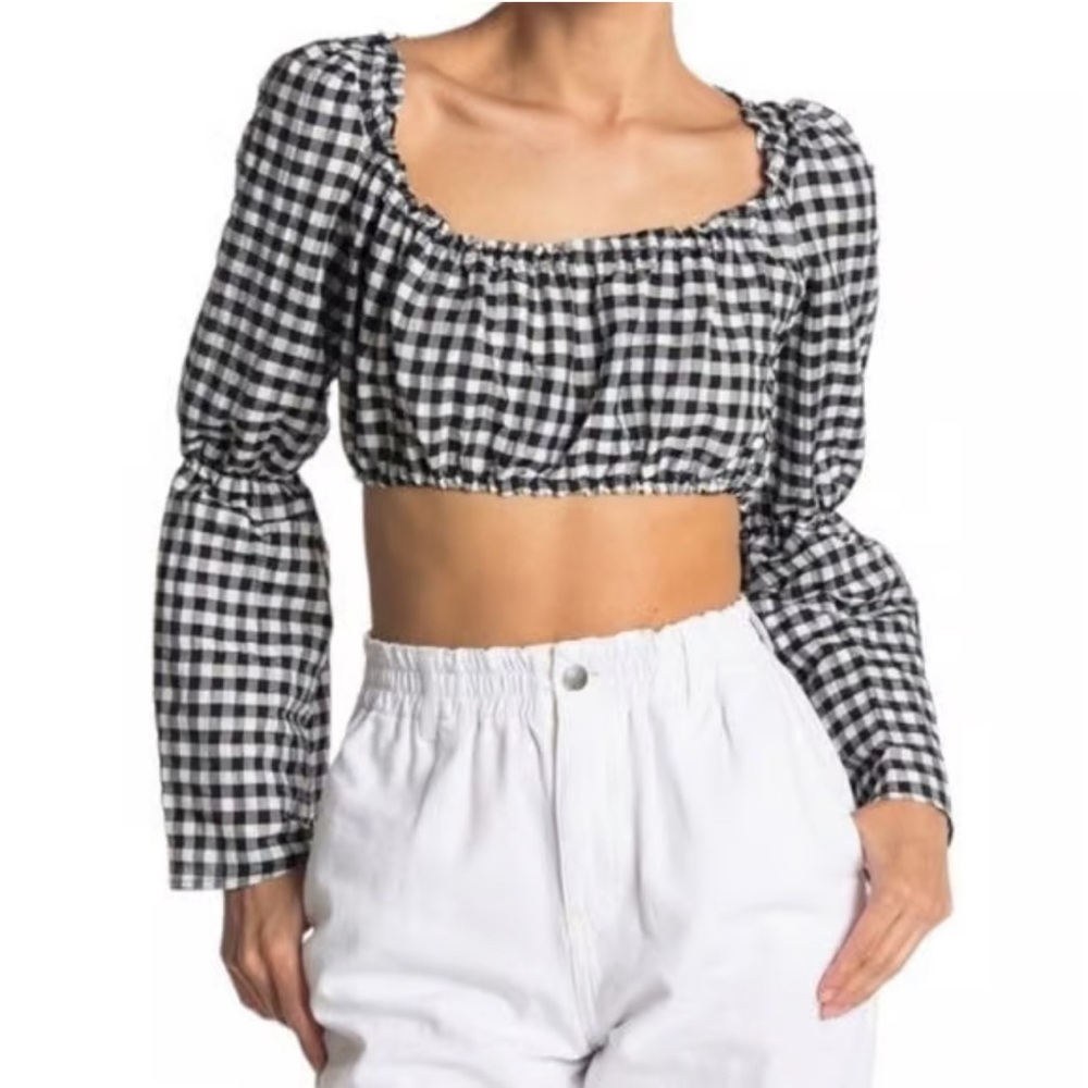 Topshop crop top.